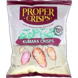 PROPER CRISP KUMARA LIGHTLY SALTED  100GM (14)