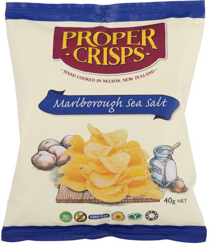 PROPER CRISP MARLBOROUGH SEA SALT 40GM (18)