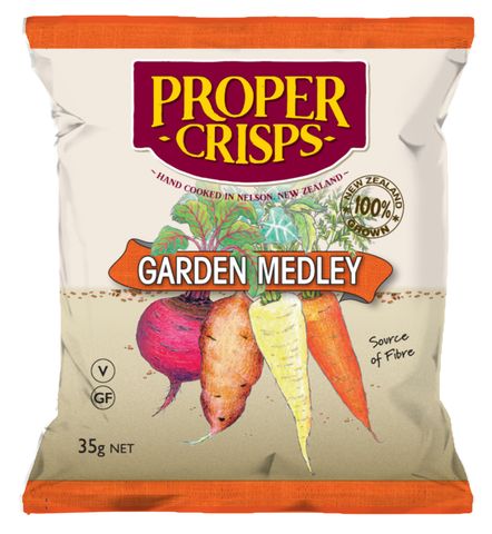 PROPER CRISP GARDEN MEDLEY 35GM (18)