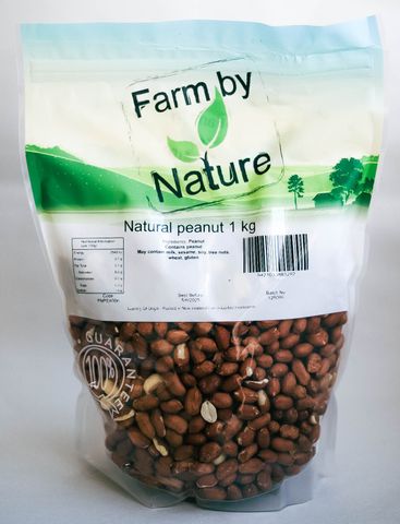 PEANUTS NATURAL 1KG FARM BY NATURE