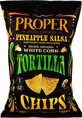 PROPER CRISP TORTILLA PINEAPPLE SALSA 150GM (12)