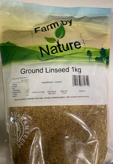 LINSEEDS GROUND 1KG FARM BY NATURE