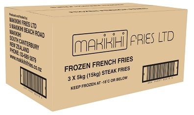 FRIES STEAK CUT 5KG (3CTN) MAKIHIKI