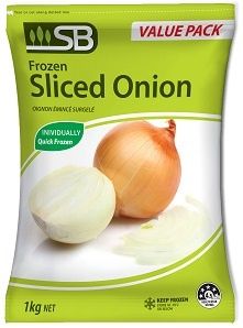 ONION SLICED FRZ 1KG 10CTN SEABREEZE 9987