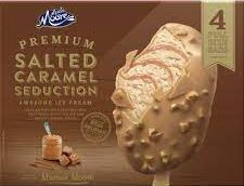 ICECREAM BAR SALTED CARAMEL 120ML 32CTN AWESOME M/MOORE