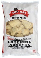 NUGGETS CHICKEN CATERING 1KG (8CTN) TOP HAT