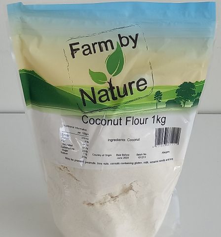 FLOUR COCONUT 1KG FARM BY NATURE