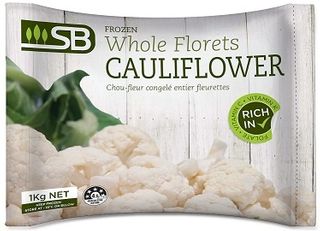 CAULIFLOWER FLORETS FRZ 1KG (10CTN) SM 9954