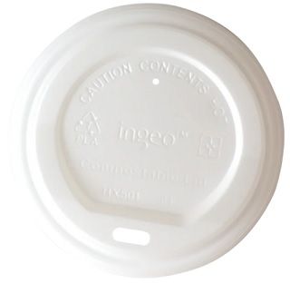 LID TO FIT CUP HOT WHITE 90MM 50SLV 20CTN DECENT