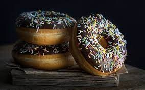 DONUTS RING CHOCOLATE SPRINKLE (40 CTN)