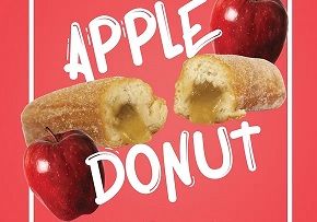 DONUTS APPLE LONG 12 PKT