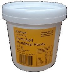 HONEY MULTI FLORAL SEMI SOFT 2.5KG TASMAN