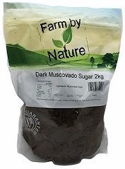 SUGAR DARK MUSCOVADO 2KG FARM BY NATURE