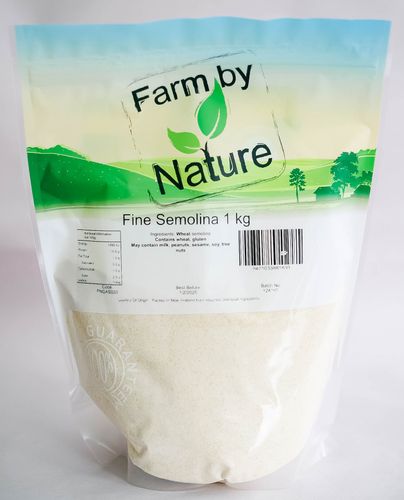 SEMOLINA FINE 1KG FARM BY NATURE