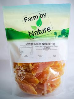 MANGO SLICES NATURAL 1KG FBN