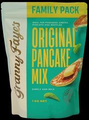 PANCAKE MIX PLAIN 1KG GRANNY FAYES