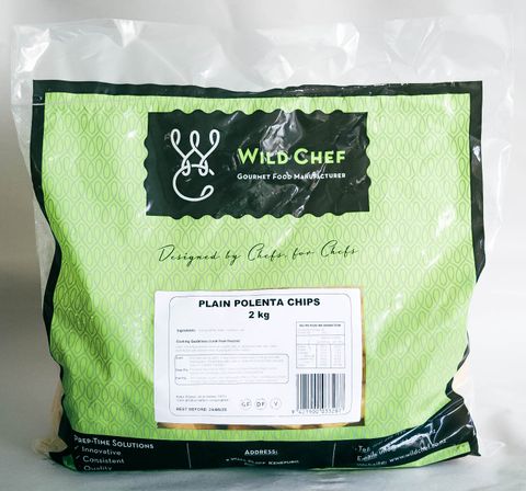 POLENTA CHIPS PLAIN 2KG (8CTN) WILD CHEF