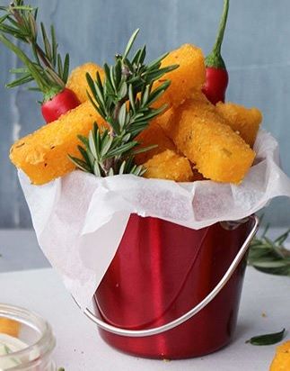 POLENTA CHIPS ROSEMARY & CHILLI 2KG (8CTN) WILD CHEF
