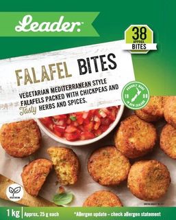 FALAFEL BITES 25GM 1KG PATTIES FOOD GROUP