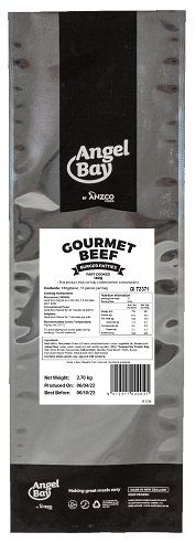 PATTIES BEEF BURGER 180GM 15SLV (3CTN) ANGEL BAY