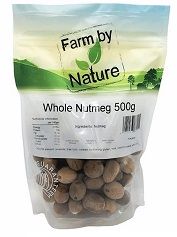 NUTMEG WHOLE 500GM FARM BY NATURE