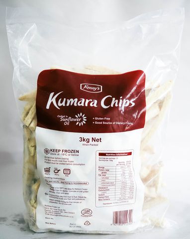 FRIES KUMARA 3KG (4CTN) KENNYS