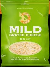 CHEESE BUDGET GRATED 500GM MILLIGANS