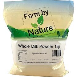 MILK POWDER WHOLE 1KG FARM BY NATURE