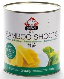 BAMBOO SHOOT SLICES A10 6CTN CHEFS CHOICE