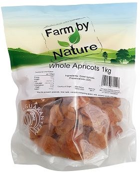 APRICOT WHOLE DRIED 1KG FBN