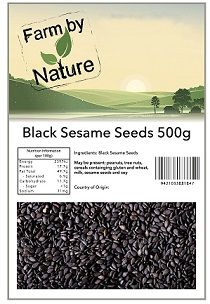 SEED SESAME BLACK 500GM FBN