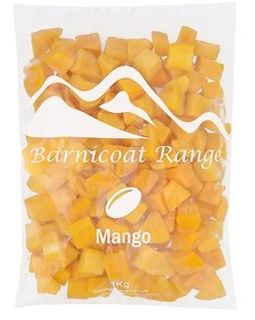 MANGO DICED 1KG (10CTN) BARNICOAT RANGE