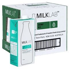 MILK COCONUT 1LTR MILK LAB (8CTN)