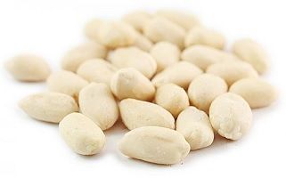 PEANUTS BLANCHED WHOLE 1KG NFD