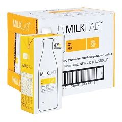 MILK SOY 1LTR MILK LAB (8CTN)