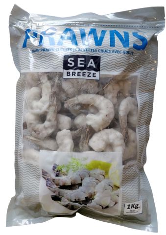 PRAWN CUT 21/25 VAN 1KG (10CTN) SM2754