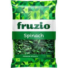 SPINACH DICED IQF 1KG 10CTN  FRUZIO