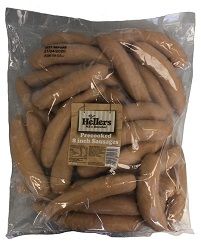 SAUSAGES 8" PRE-COOKED 5KG HELLERS