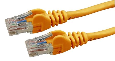 Dynamix 0.5M Cat 6 Orange UTP Patch