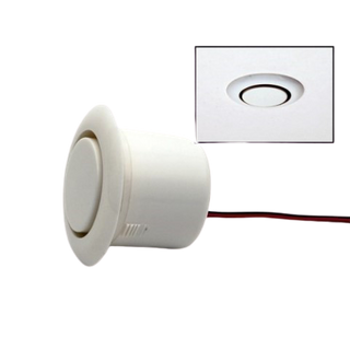 DFM Round Flush Mount Piezo - Internal SIren ( 100 - 004 )