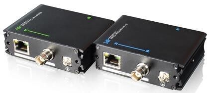 UTEPO IP + PoE Extender over Coax / 2 Wire / Ethernet 500m