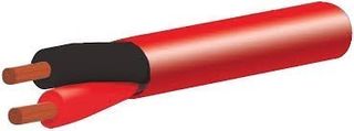 Tycab Fire Cable .75mm RED 200m Drum