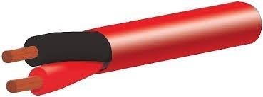 Tycab Fire Cable .75mm, RED, 200m Drum