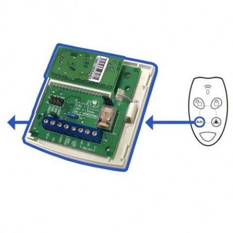 Ness Stand Alone Radio RX Only , Single Ch RX / SCR