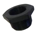 PG16 22.5 to M20 Reducer / Adapter - Black 20mm