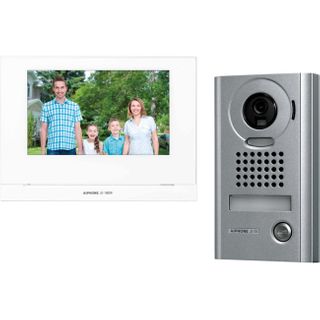 Aiphone Wifi 7inch Touchscreen Handsfree Kit includes JO1MDW JODV & PS1820