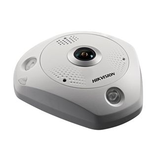 Hikvision 12MP IP66 IR Fisheye with Audio & I/O