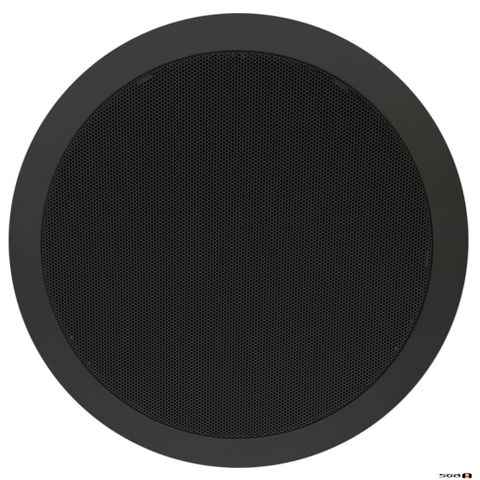 100v Ceiling Speaker 15w 20cm - Black