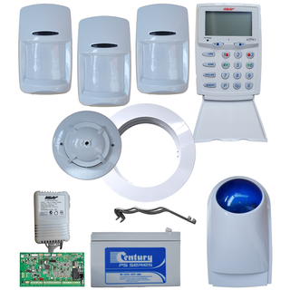 Ness D8X Deluxe Panel & KPX Keypad Alarm Kit (SICATO KIT)