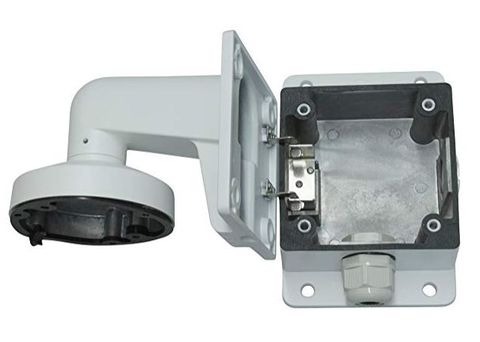 Hikvision Wall Mount for DS-2CD21x5 with Junction Box - White
